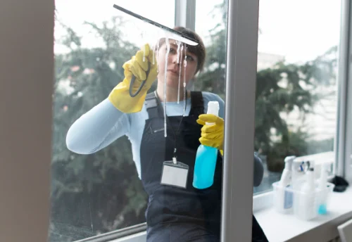 Nettoyage de vitres intérieures et extérieures à Saint-Jean-de-Valériscle